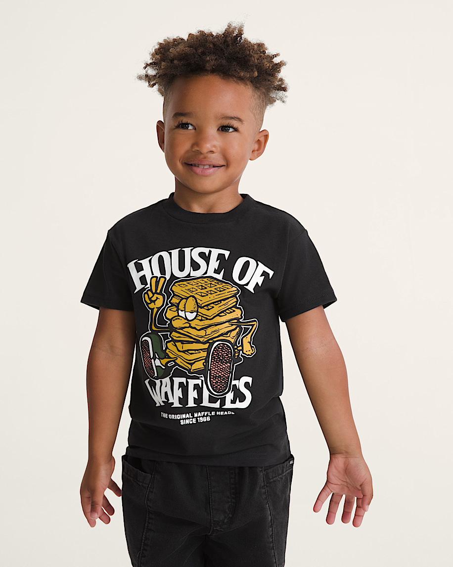 little kids house of waffles t-shirt