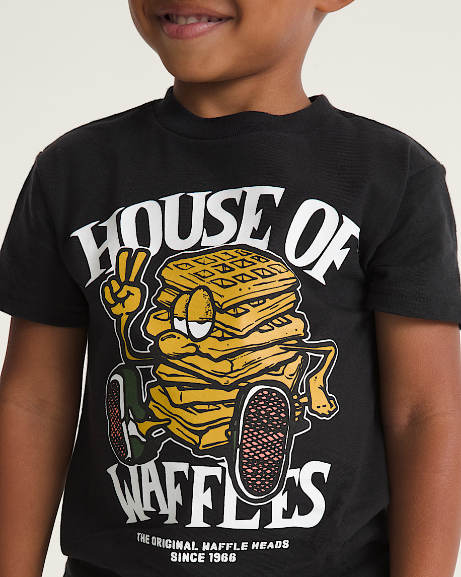 little kids house of waffles t-shirt