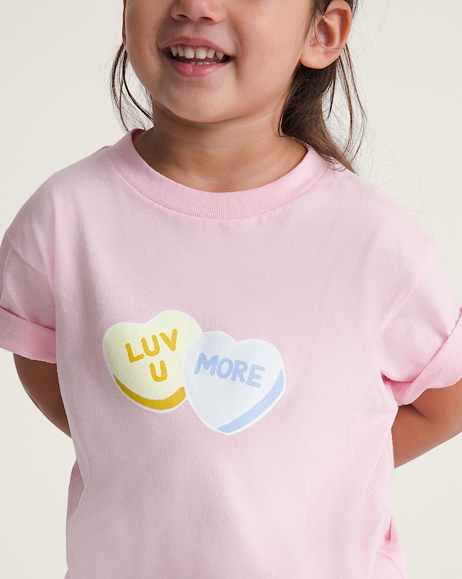 kids little kids candy sweetheart t-shirt
