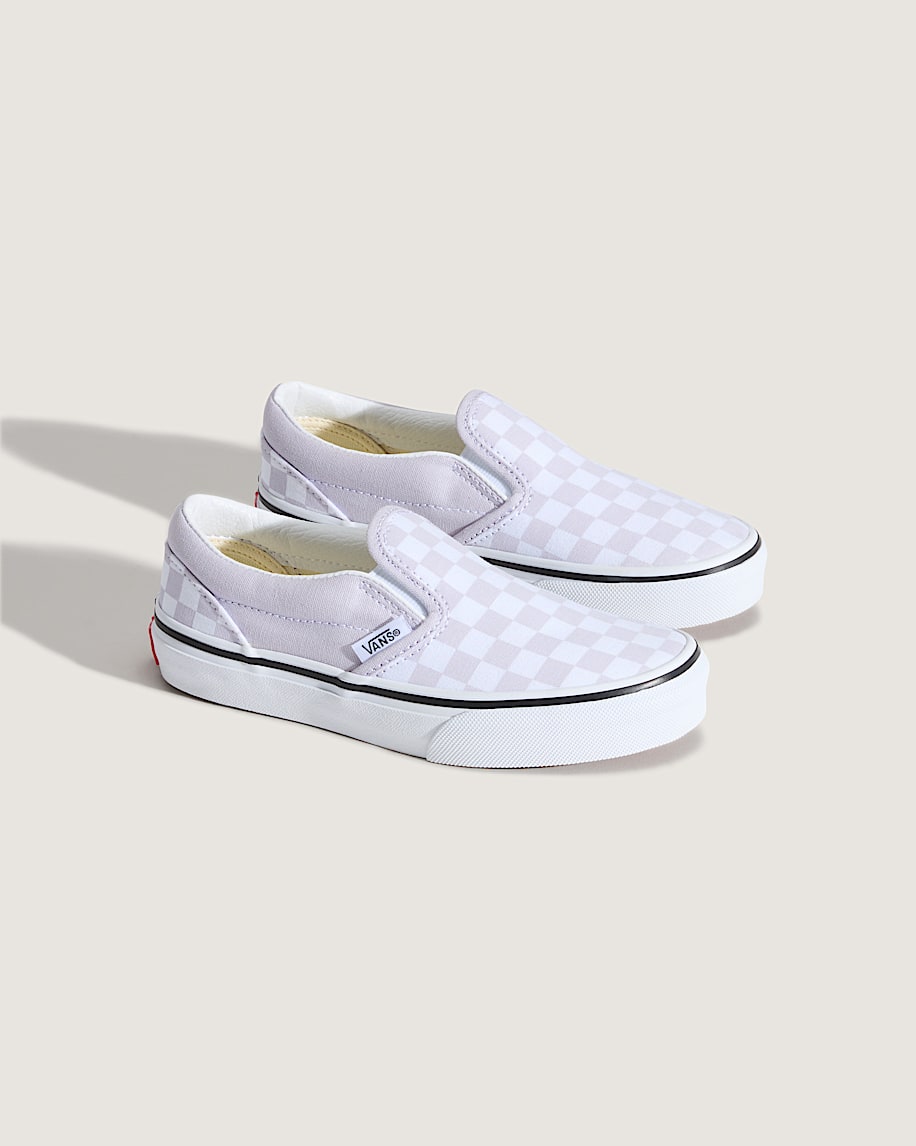 little kids classic slip-on checkerboard shoe