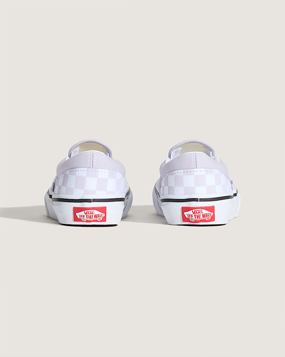 little kids classic slip-on checkerboard shoe