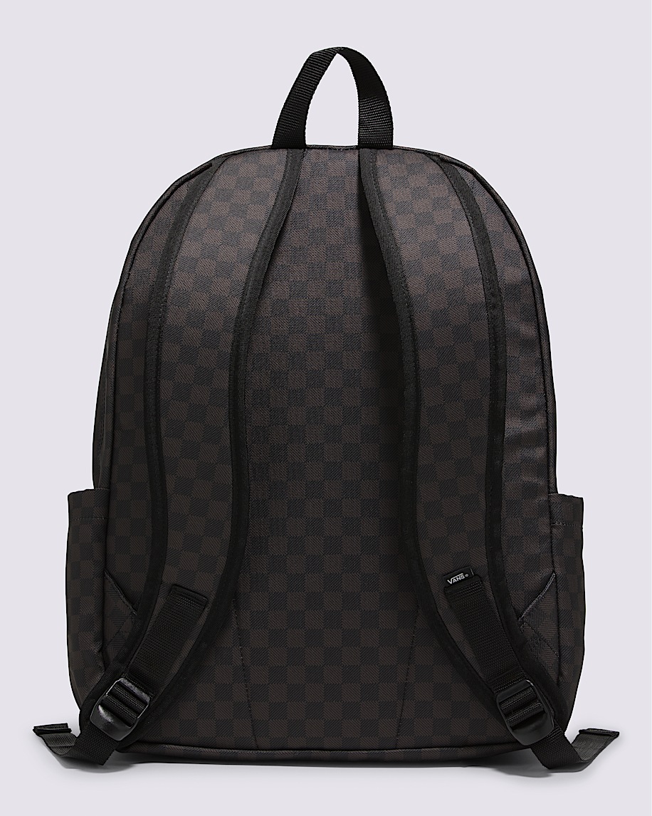 old skool checkerboard backpack