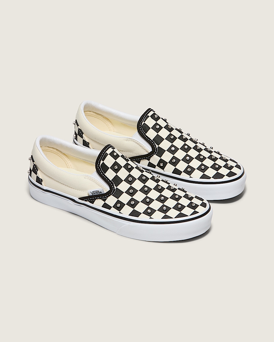 classic slip-on checkerboard shoe