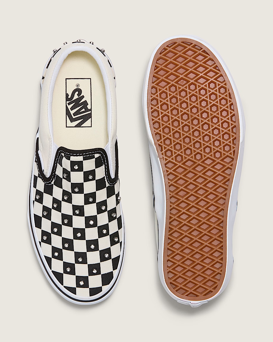 classic slip-on checkerboard shoe