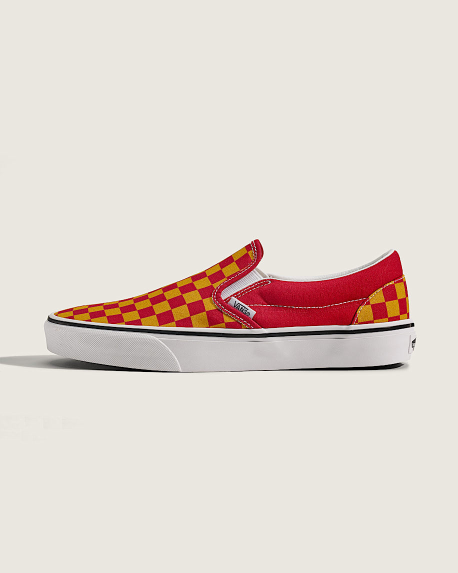 game day classic slip-on checkerboard shoe