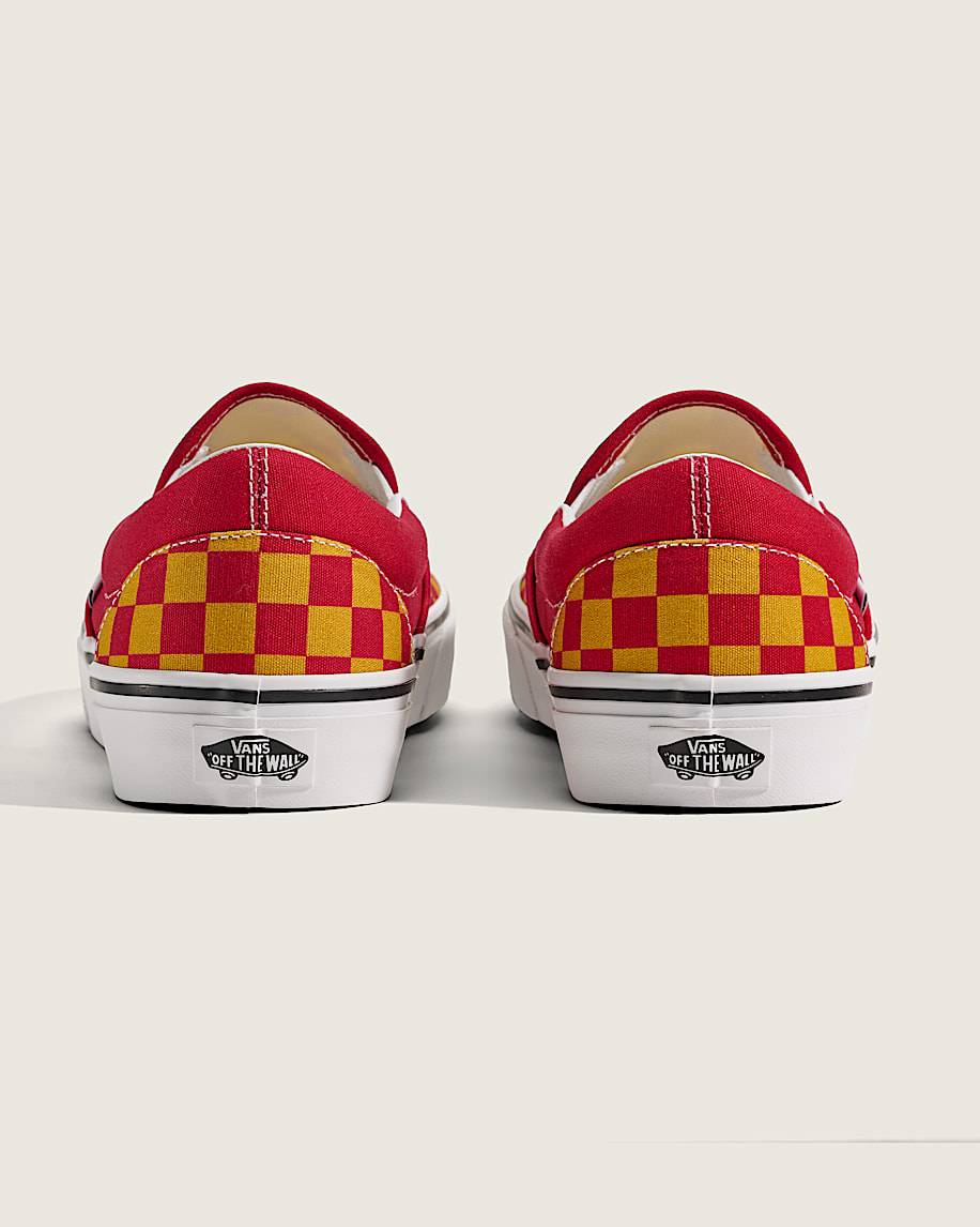 game day classic slip-on checkerboard shoe