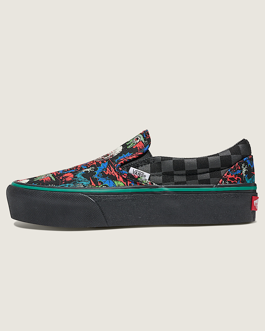 customs classic slip-on platform halloween shoe