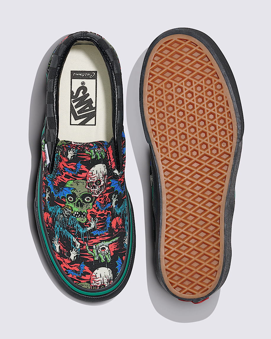 customs classic slip-on platform halloween shoe