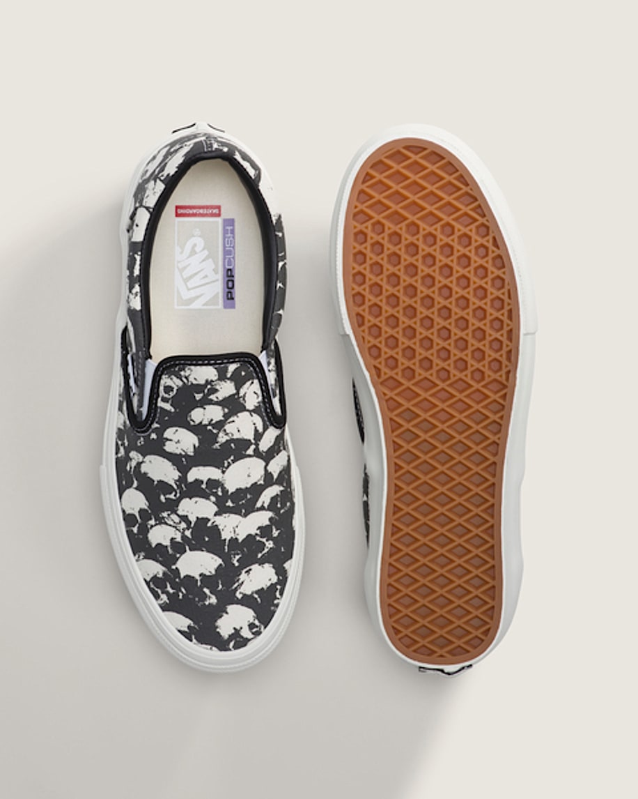 skate slip-on shoe