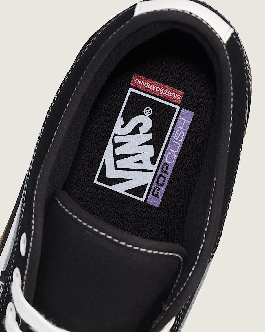 skate chukka low sidestripe gum shoe