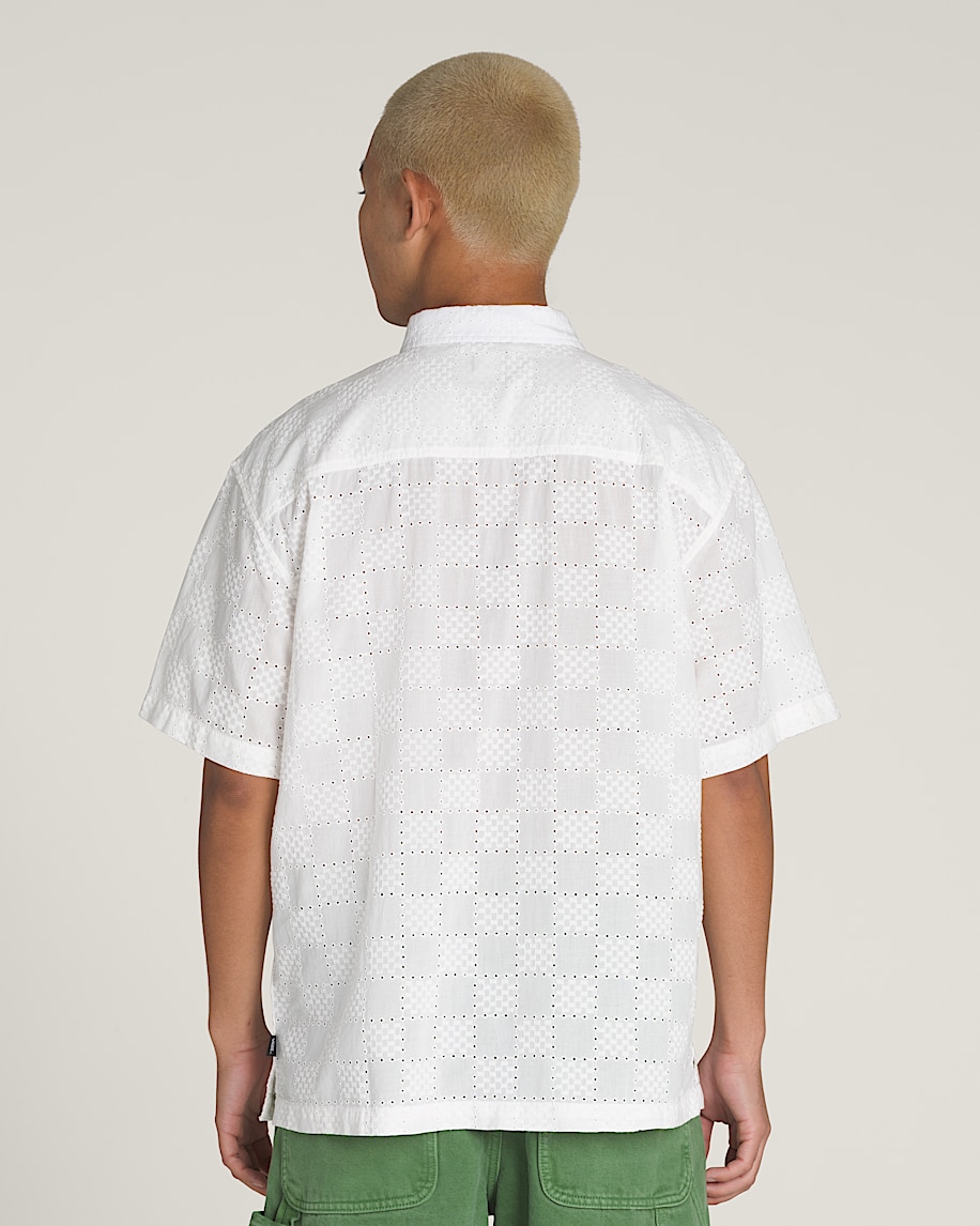 wayside eyelet woven shirt